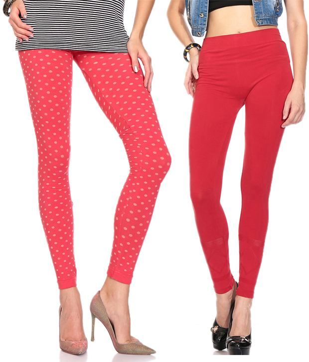 Tsg Breeze Treat Pack Of 2 Seamless Leggings available at snapdeal for Rs.599
