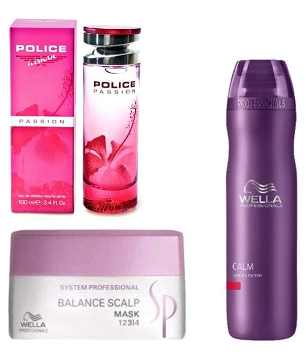 Police Passion Woman Edt 100 Ml Vapo+wella Balance Shampoos+wella Balance Treatment Msq available at snapdeal for Rs.2714
