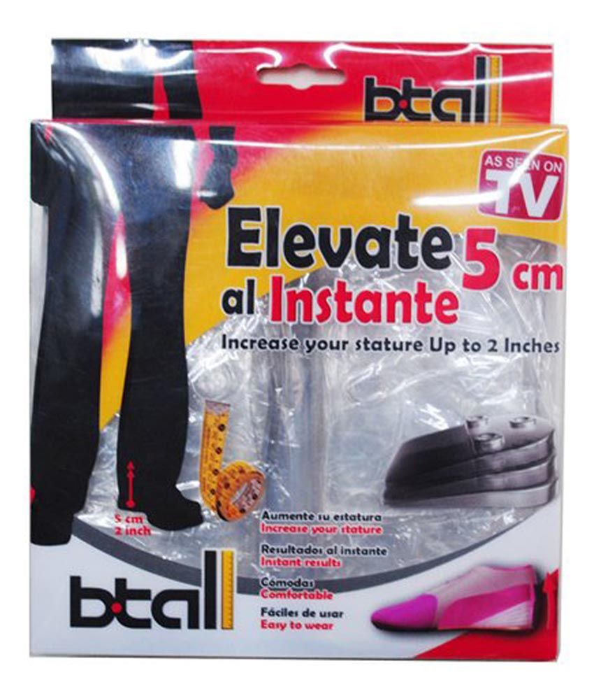 Lifestyle-You Btall Height Increasing Shoe Gel Insoles for formal or casual shoes. available at snapdeal for Rs.598