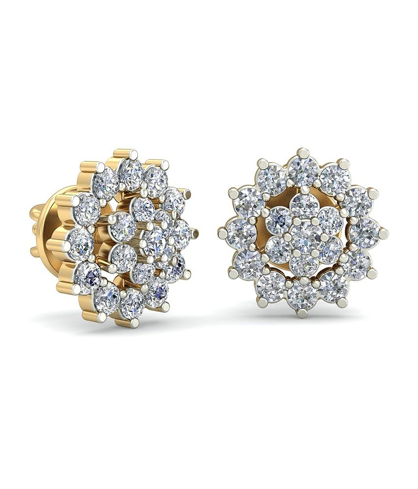The Tayla Diamond Earrings Wearyourshine By Pc Jeweller