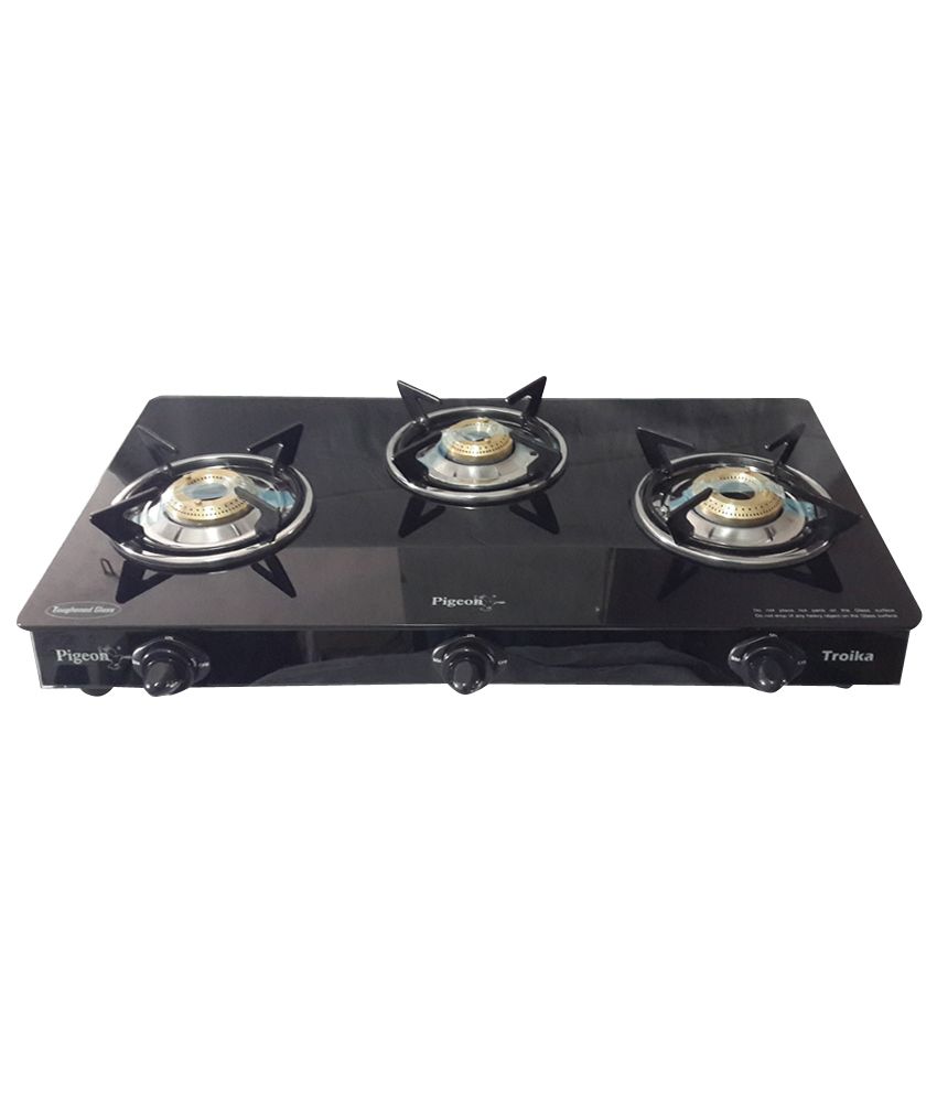 Pigeon Troika Three Burner Gas Stove Manual Price in India Buy Pigeon