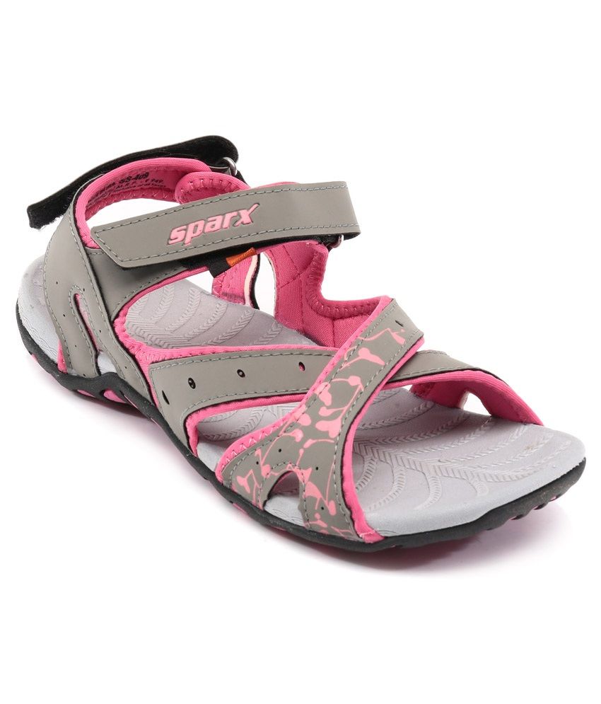 Sparx Gray Floater Sandals