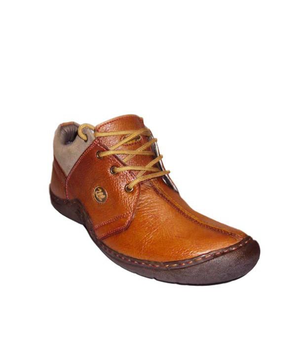 Buy Wrangler Light Brown Causal Shoes 