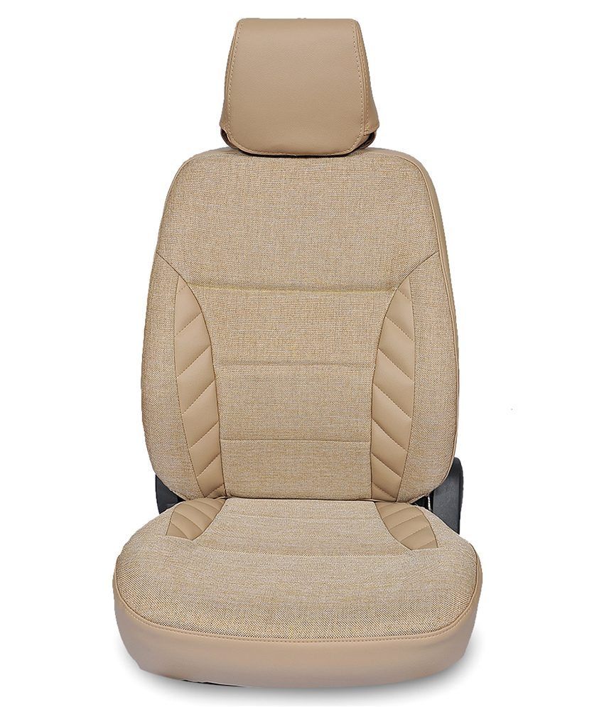 21 Off On Gaadikart Chevrolet Spark Car Seat Covers In Jute