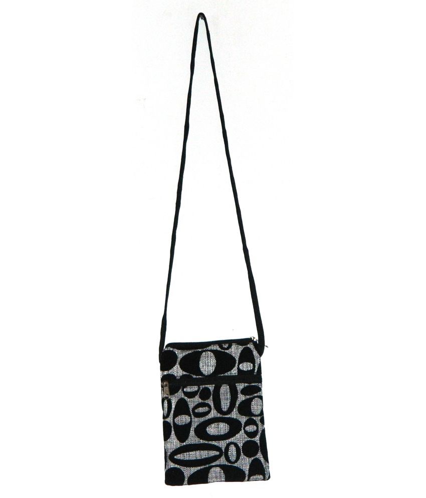 Birdy Black Cross Body Sling Bag For Daily Life available at snapdeal for Rs.197