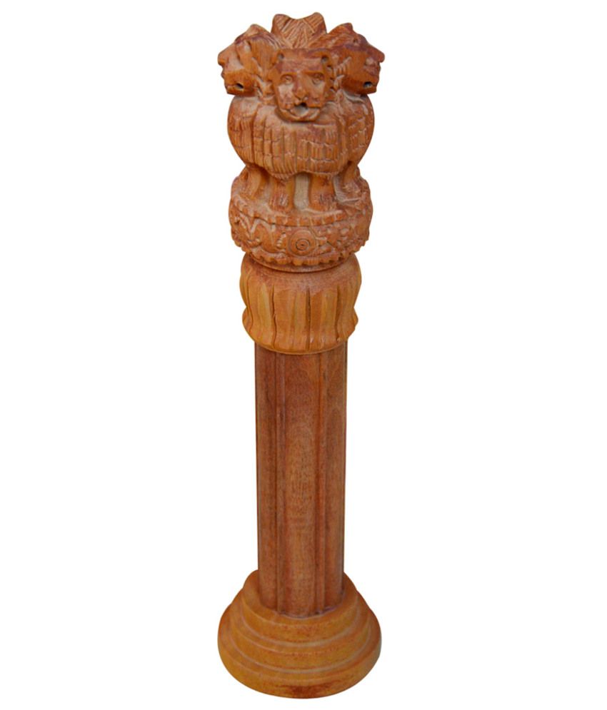 Marusthali Wooden Ashoka Pillar Buy Marusthali Wooden Ashoka Pillar at Best Price in India on
