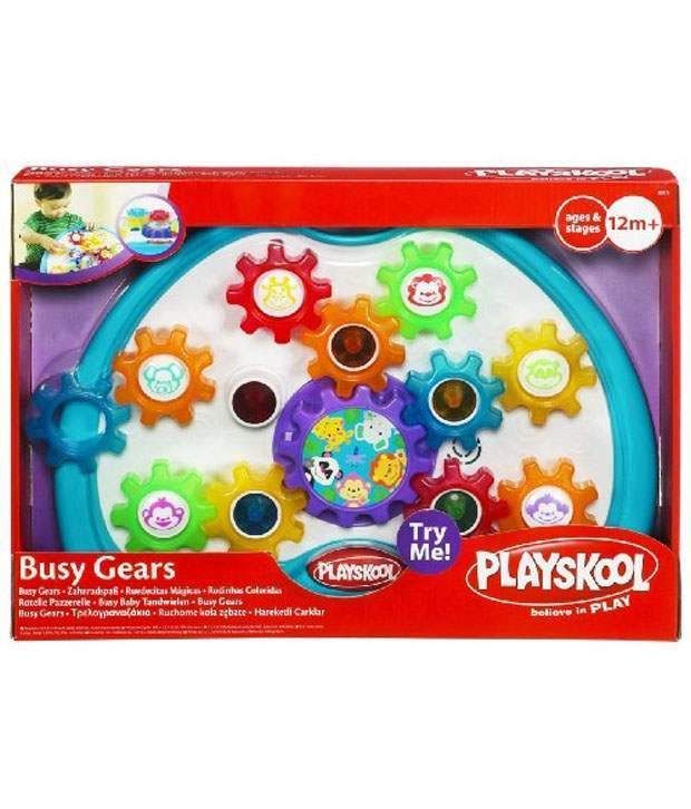 hasbro toy with pull handle and twistable crank