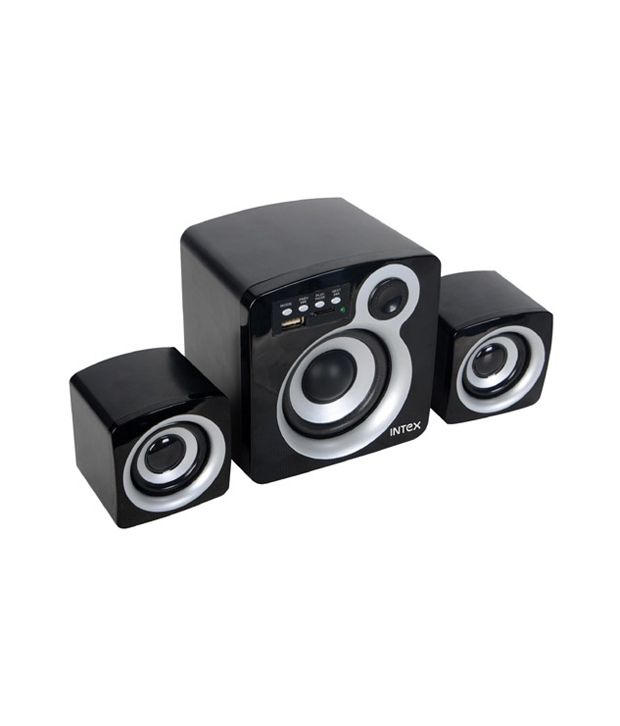 Buy Intex 2.1 Multimedia Speakers @ Rs. 575 From snapdeal