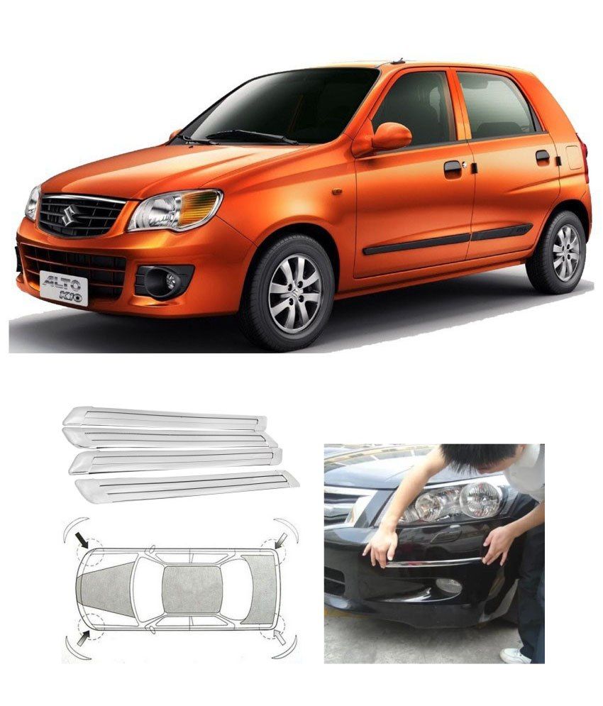 Steel bumper guard online for alto k10