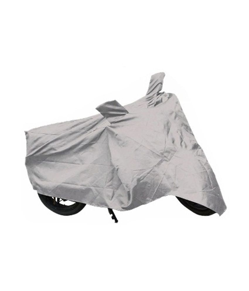 Autosun Silver Bike Body Cover With Mirror Pocket For Yamaha Yzf R15 available at snapdeal for Rs.285