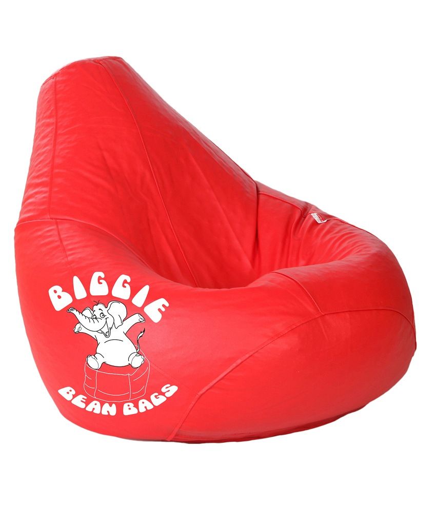 biggie red leatherette cozy bean bag cover xxl buy online rs 599 snapdeal biggie red leatherette cozy bean bag cover xxl buy online rs 599 snapdeal