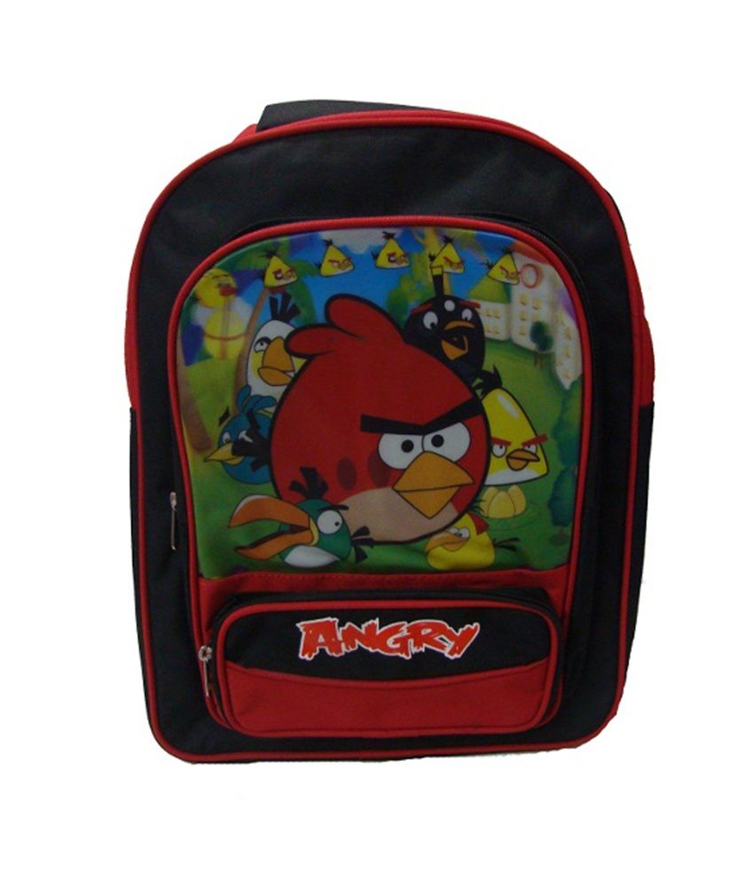 Uxpress Polyester Angry Birds School Bag available at snapdeal for Rs.626