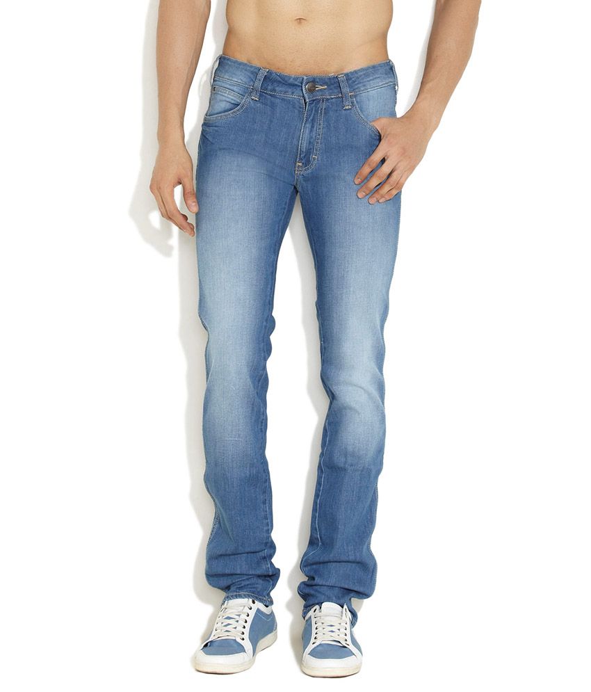 wrangler creased jeans