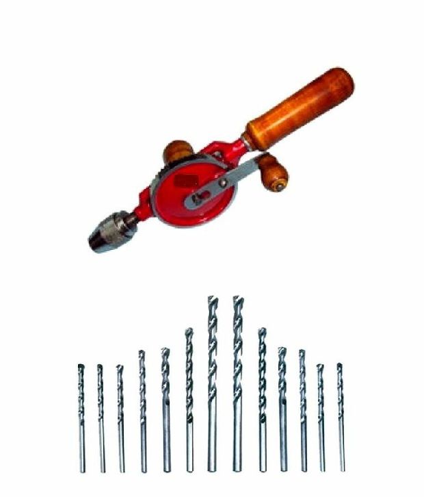 Homeproducts4u Emson Iron Hand Drill Machine With Free 13 Hss Bits available at snapdeal for Rs.509