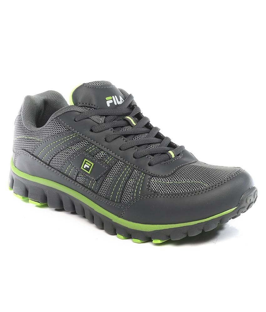 fila trainers womens grey