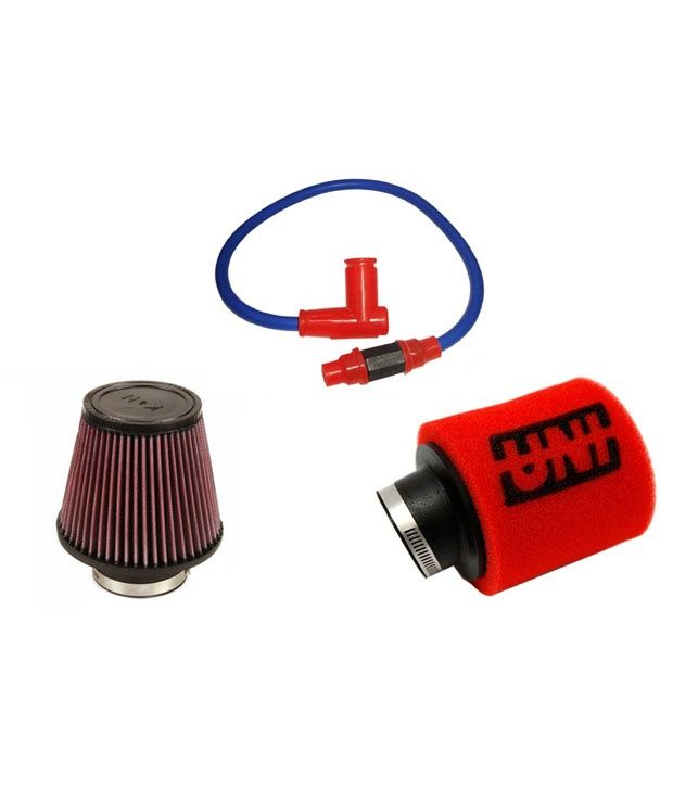 K&n Combo Of Uni Bike Air Filter & Power Code For Honda Cb Unicorn Dazzler