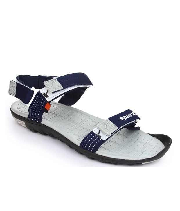 8 Off On Sparx Blue Synthetic Leather Floater Sandals On Snapdeal