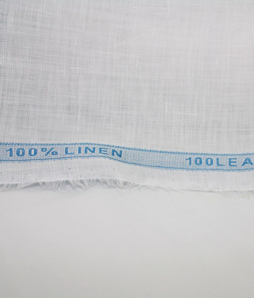 Birla Century White Linen Formal Unstitched Shirt Pc available at snapdeal for Rs.2150