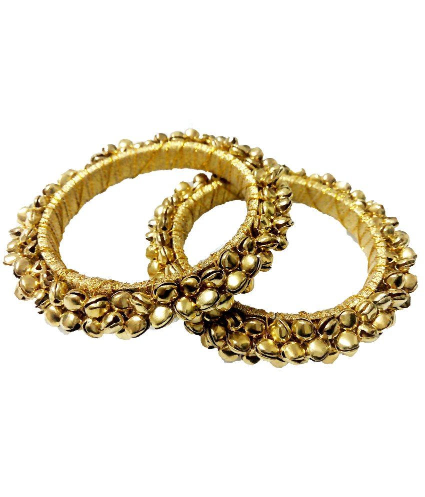 53 OFF on Glittering World Designer Ghungroo Bangles And Kada 2