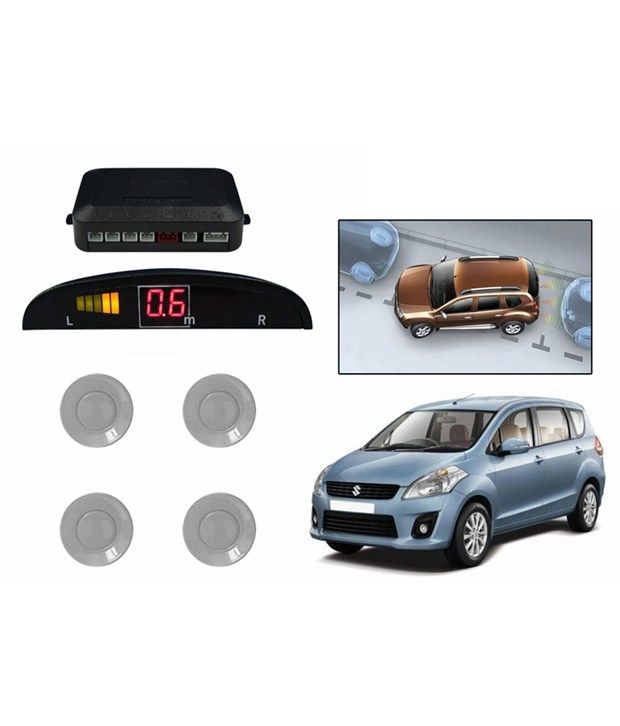 Autosun Reverse Car Parking Sensor Led Display Silver - Maruti Ertiga available at snapdeal for Rs.852