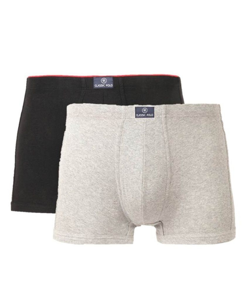 Classic Polo Multi Cotton Blend Briefs (pack Of 2) available at snapdeal for Rs.240