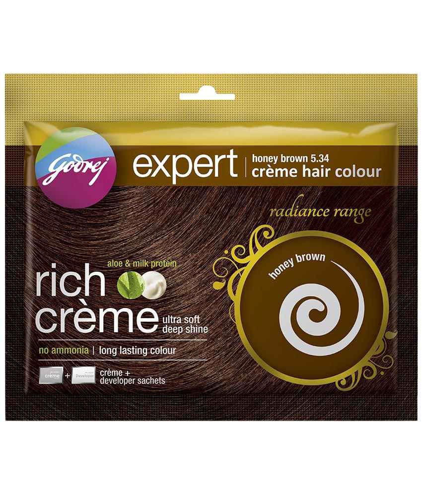 Buy Godrej Expert Rich Creme Hair Colour Honey Brown on Snapdeal |  