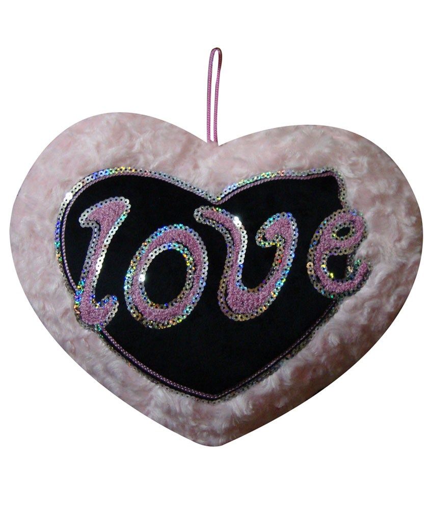 love heart soft toy