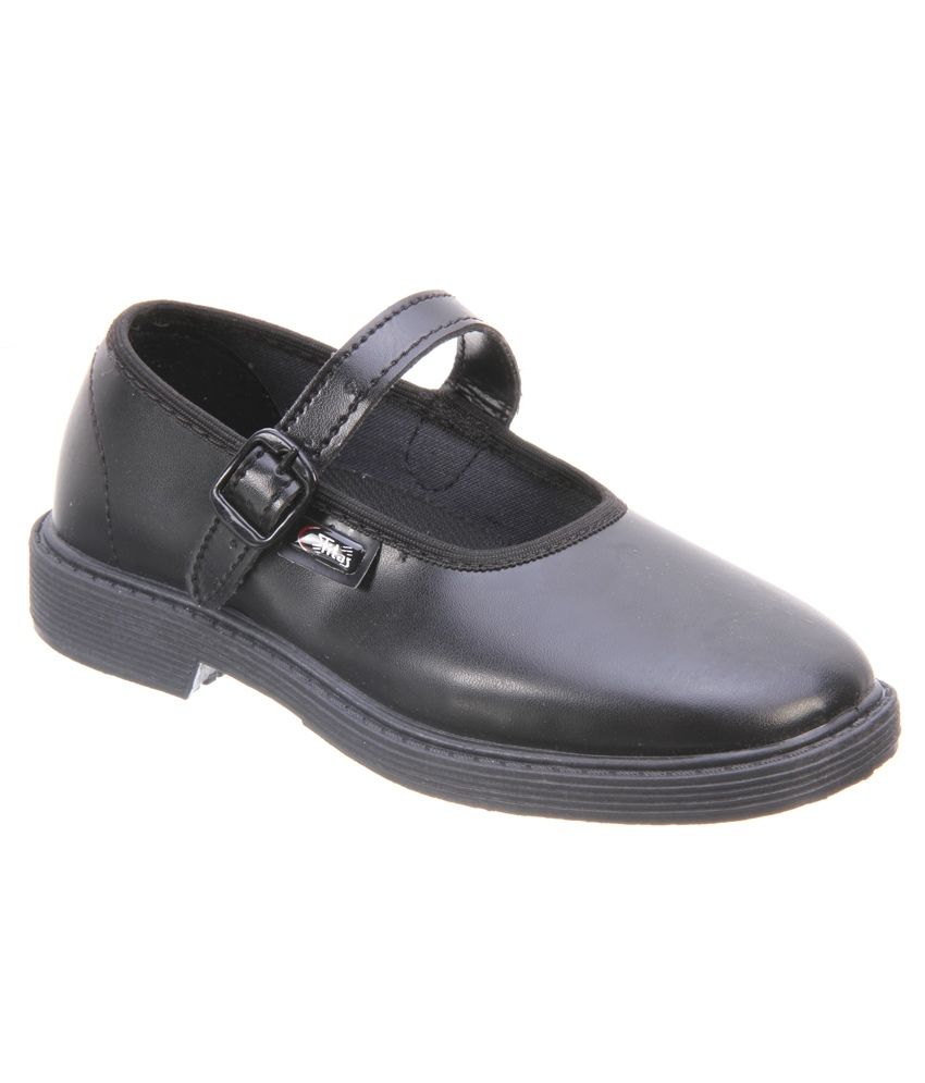 Buy Titas Girls Black School Shoes on 