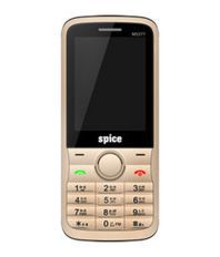 Spice Gsm Others Bar Dual Sim M 5377 Gold