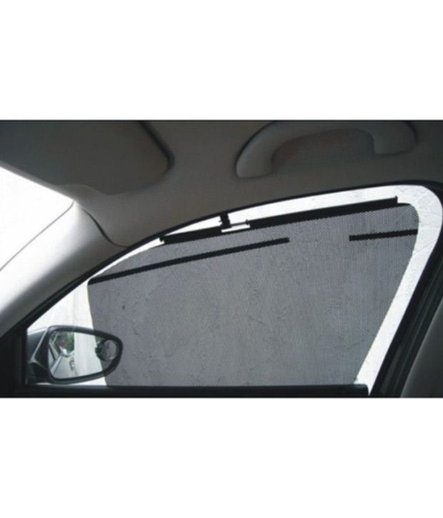 Buy Autotrends Automatic Side Window Sun Shade Car Curtain - Set