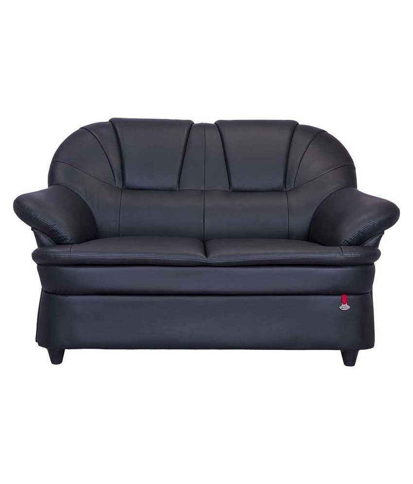 Durian Berry 2 Seater Sofa Black available at snapdeal for Rs.25554