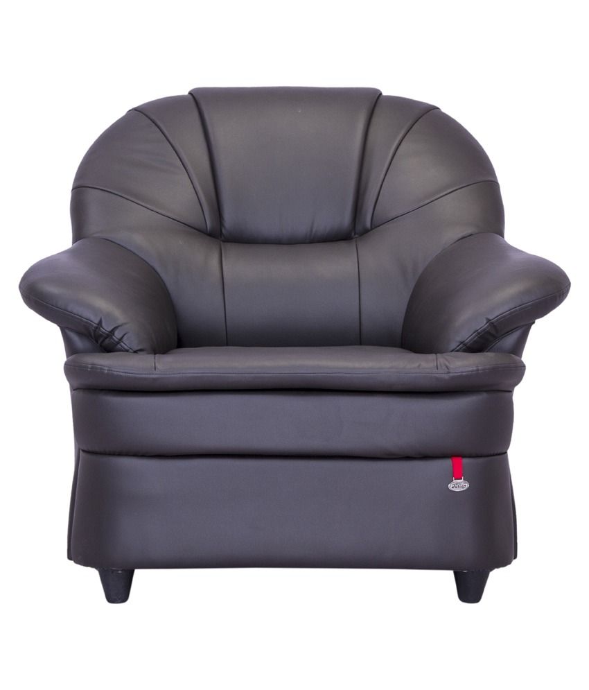 Durian Berry 1 Seater Sofa Brown available at snapdeal for Rs.17024