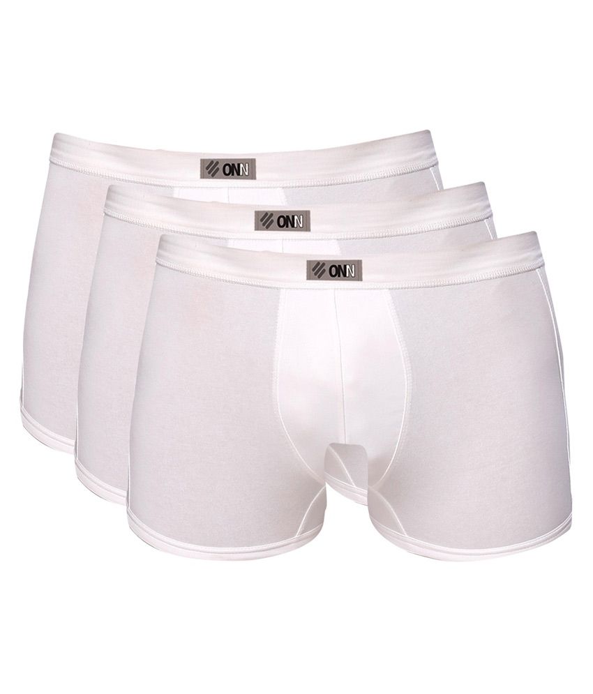 Onn White Cotton Boxer Buy Onn White Cotton Boxer Online at Low Price in India Snapdeal