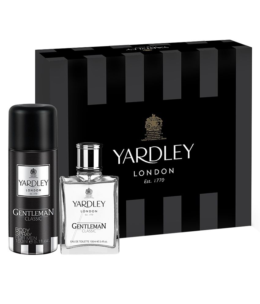 Yardley Gentleman Deodorant Spray Men 150 Ml + Yardley Gentleman Edt Men 100 Ml available at snapdeal for Rs.1000