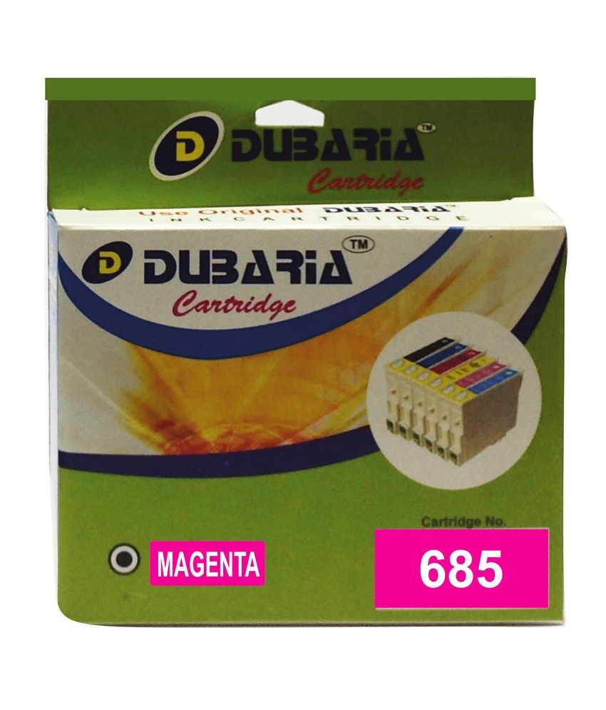 Dubaria 685 Mgenta Ink Cartridge For Hp 685 / Cz124aa available at snapdeal for Rs.299