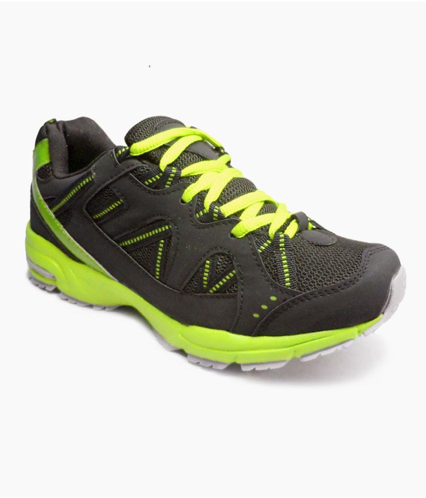 Fast Trax Green And Black Mens Sports Shoes available at snapdeal for Rs.559