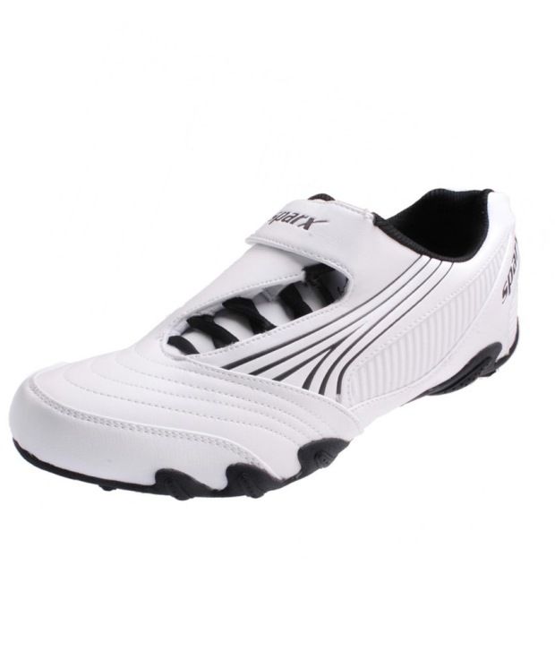 sparx casual white shoes