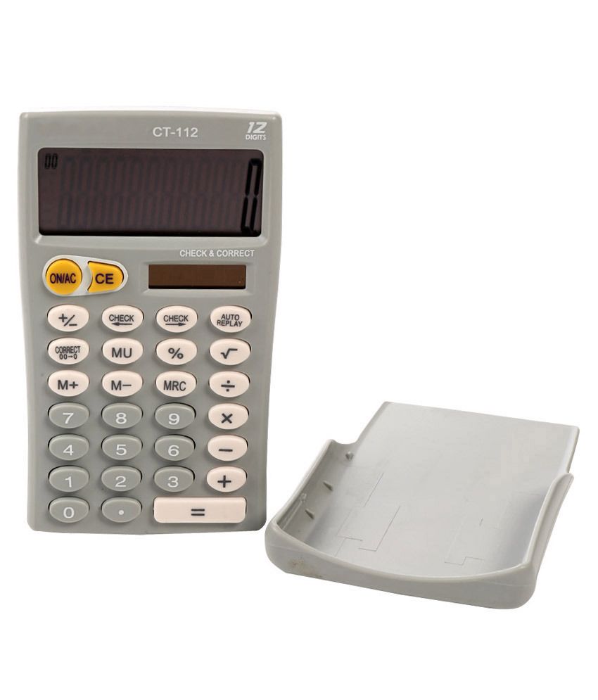 Plasto 12 Digit Calculator (CT-112)