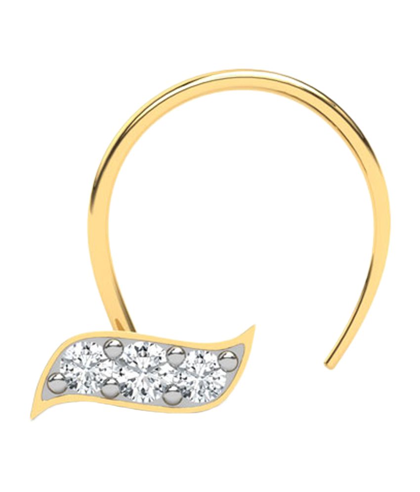 caratlane nose pin