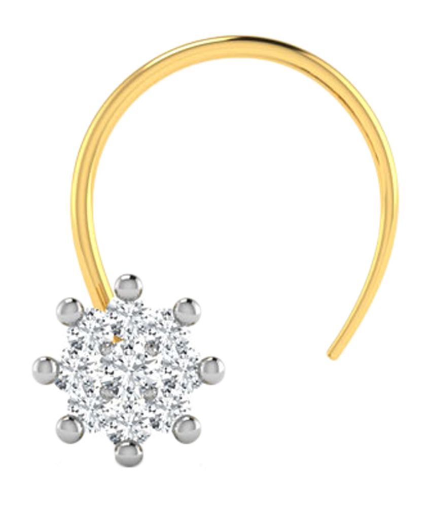 caratlane nose pin