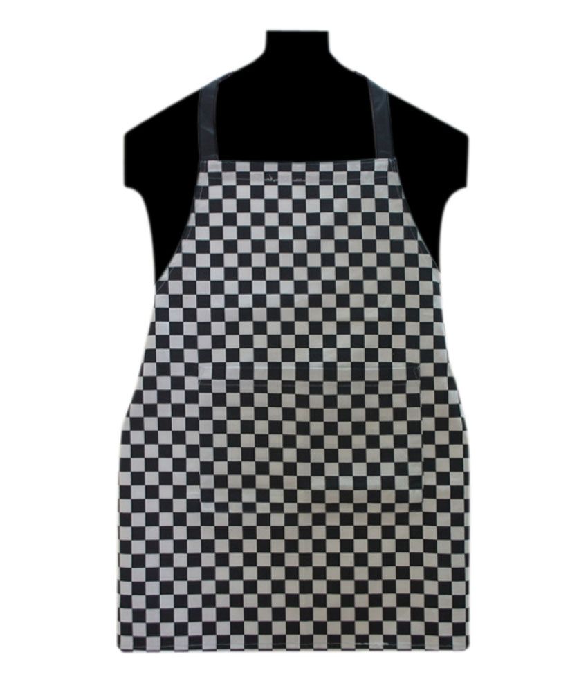 Pep Black And White Apron Buy Pep Black And White Apron Online at Low