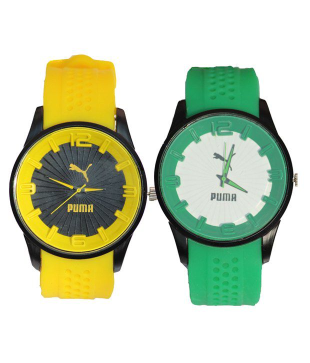 Puma Puma Watch Combo (Multicolor)