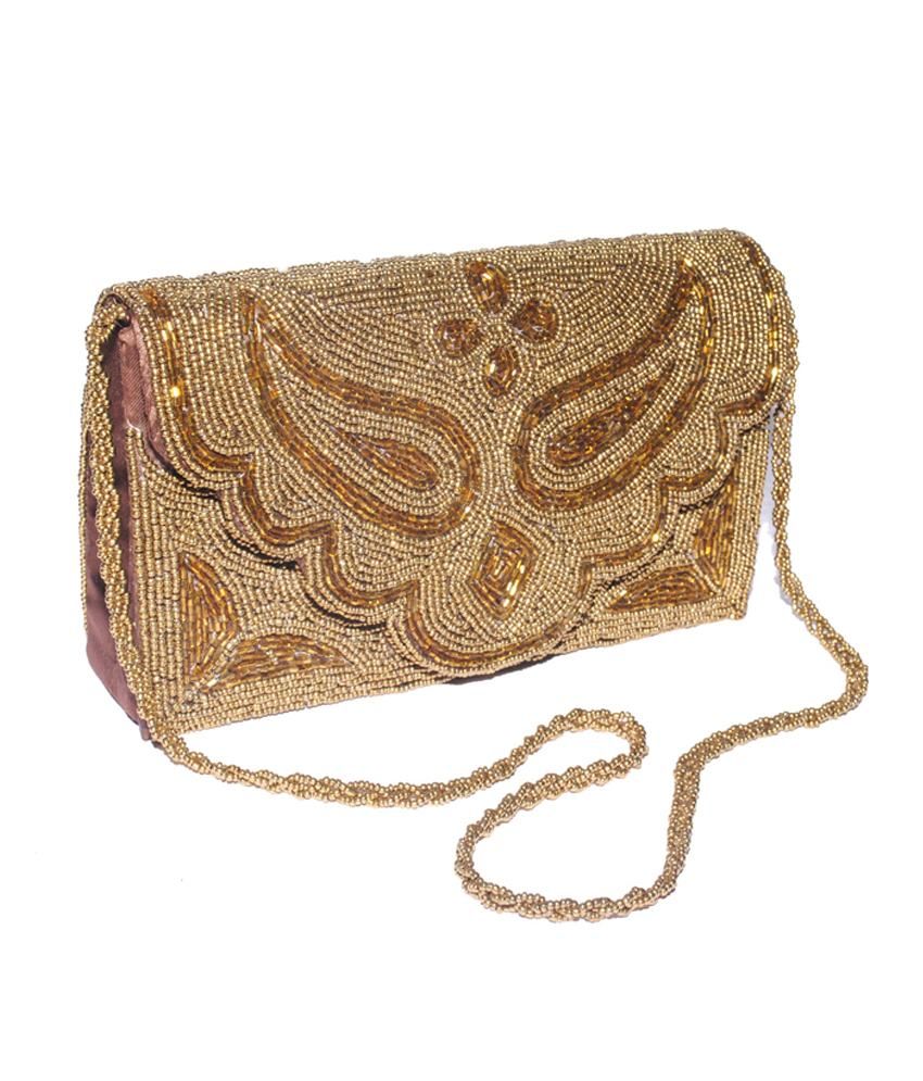 golden colour purse