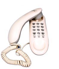 Talktel Corded Landline Phone White