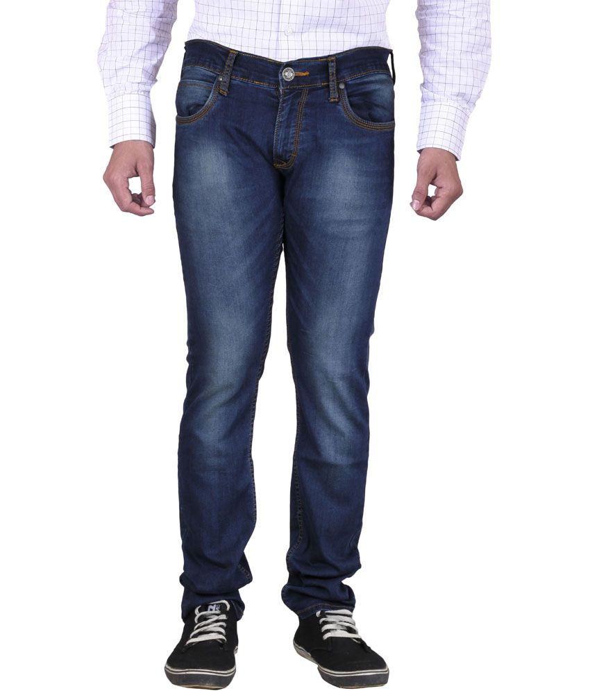 ... Denim Slim Fit Basics Jeans For Men available at SnapDeal for Rs.559