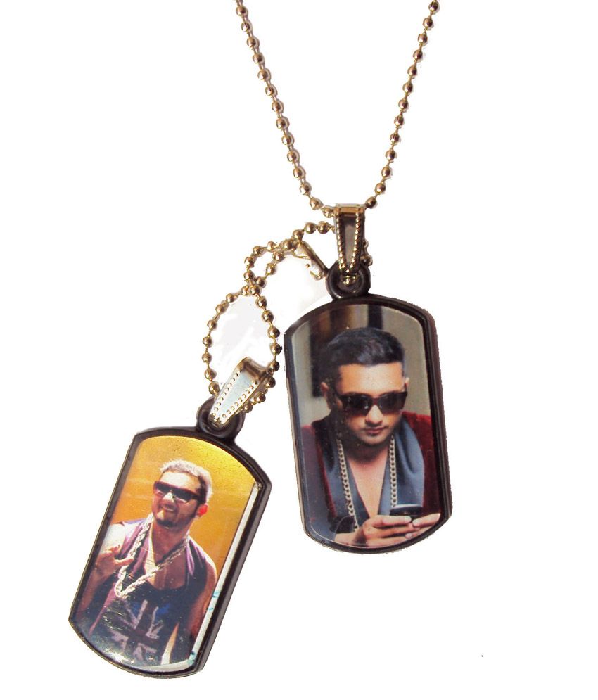 New Life Fashion Lac Honey Singh Pendant With Chain
