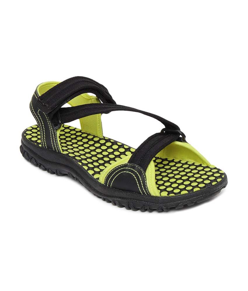 Reebok Black Mesh Floater Sandal For Men available at snapdeal for Rs.1286