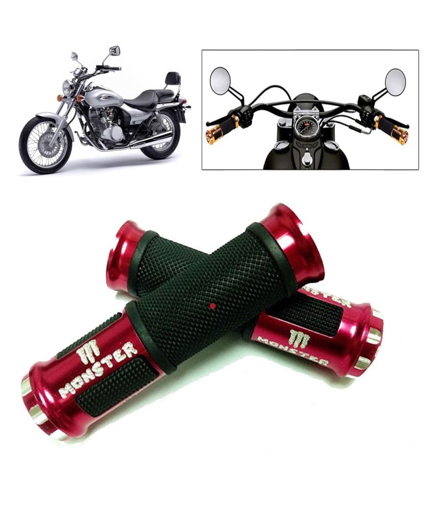 Bike grips online red