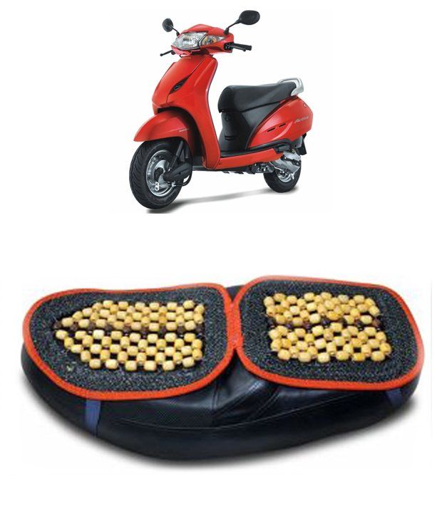 73% OFF on Capeshoppers Wooden Beaded Sheet Cover For Honda Activa