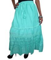 India Trendzs Black Cotton Skirt